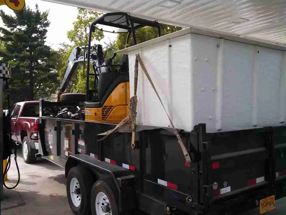 lifeguard loaded up to install