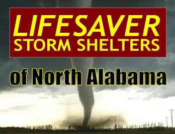Lifesaver Storm Shelters of North Alabama logo